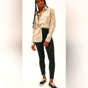 Everlane Black Tall High Rise Skinny Jeans NWT 23